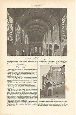 LAMINA ESPASA 9185: Iglesia de Saint Christophe de Javel en Paris