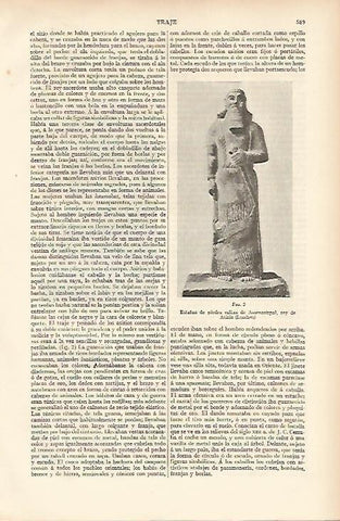 LAMINA ESPASA 11048: Estatua asiria de Assurbanipal