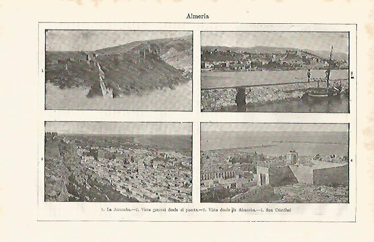 LAMINA ESPASA 11251: Vistas generales de Almeria