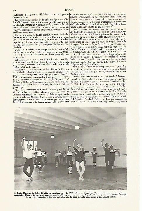 LAMINA ESPASA 13341: Ballet Nacional de Cuba