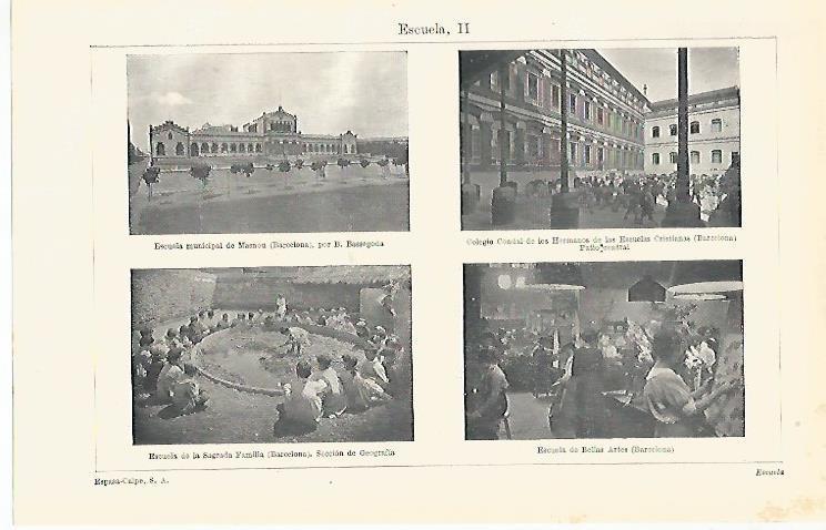 LAMINA ESPASA 16652: Escuela del Masnou y de Barcelona