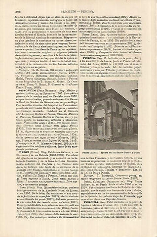 LAMINA ESPASA 18111: Iglesia en Pescia Italia