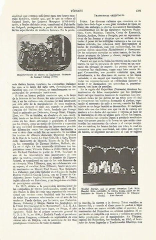 LAMINA ESPASA 13513: Representaciones de titeres