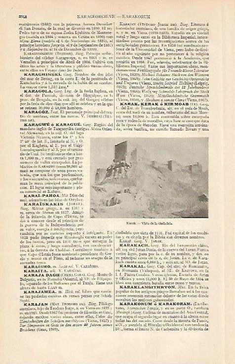 LAMINA ESPASA 6345: Ciudadela de Karak Jordania