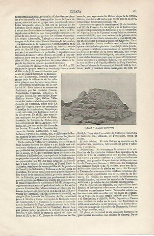 LAMINA ESPASA 19925: Talayot de Curnia en Menorca