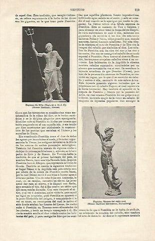 LAMINA ESPASA 20109: Neptuno de Milo