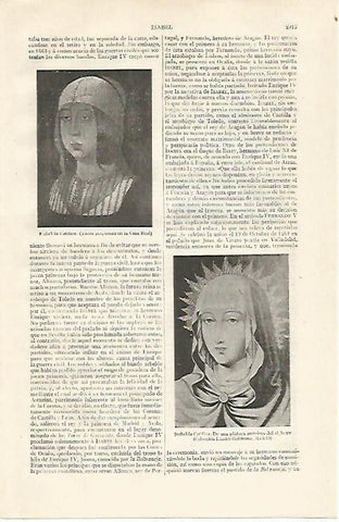 LAMINA ESPASA 20852: Isabel la Catolica