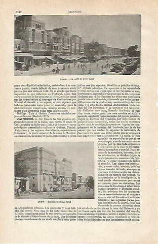 LAMINA ESPASA 20936: Calle de Johri en Jaipur India