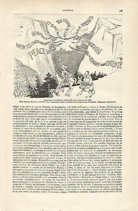 LAMINA ESPASA 21465: Caricatura republicana publicada en el Harvey s Weekly