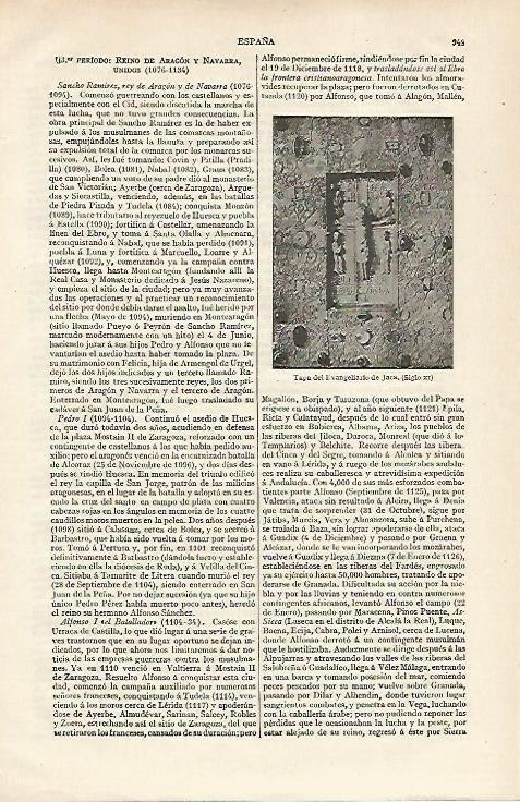 LAMINA ESPASA 19950: Tapa del Evangelario de Jaca