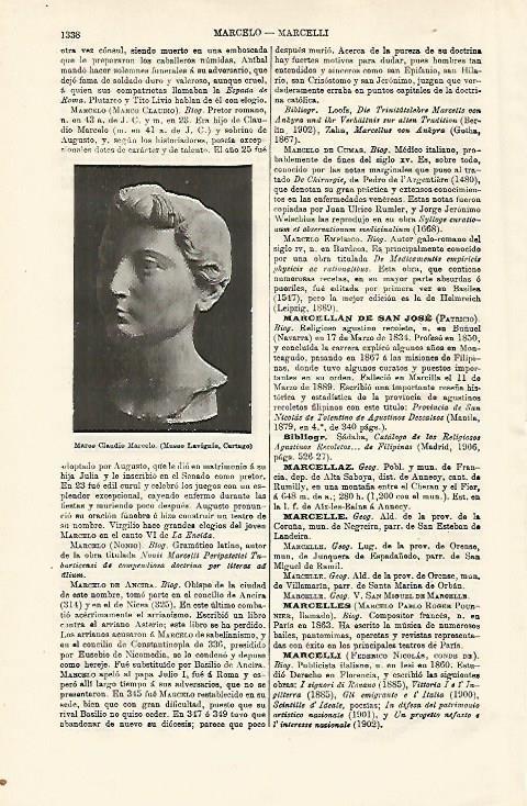 LAMINA ESPASA 18736: Marco Claudio Marcelo