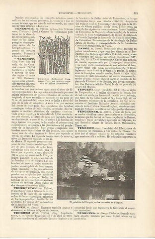 LAMINA ESPASA 22387: El Pabello del Dragon en Tengueh