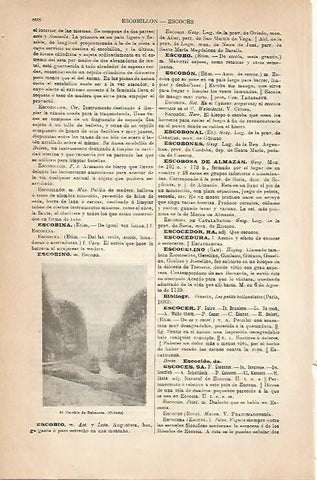 LAMINA ESPASA 18879: El escobio de Belmonte Oviedo