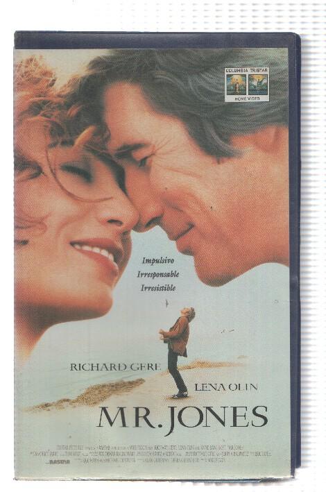 VHS-Cine: MR. JONES - Richard Gere, Lena Olin (Columbia 1994)