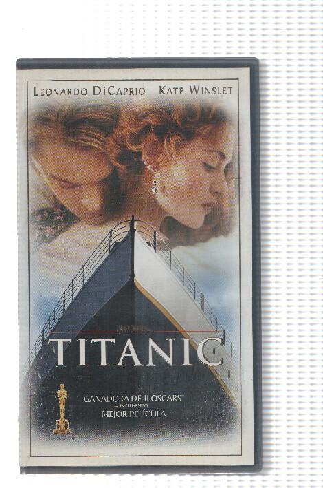 VHS-Cine: TITANIC - Leonardo DiCaprio, Kate Winslet (Fox 1998)