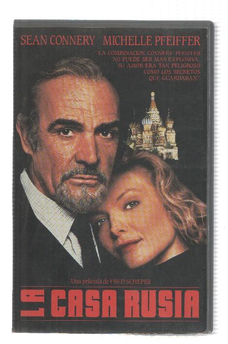 VHS-Cine: LA CASA RUSIA - Sean Connery, Michelle Pfeiffer (MGM 1991)