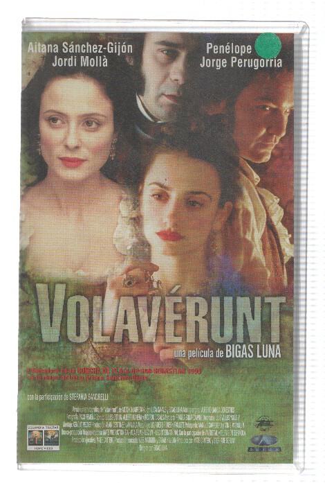 VHS-Cine: VOLAVERUNT - Penelope Cruz, Jordi Molla (Columbia 1999)