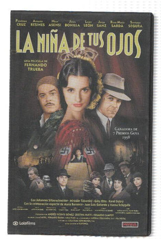 VHS-Cine: LA NIÑA DE TUS OJOS - Penelope Cruz, Antonio Resines (Manga Films 1999)