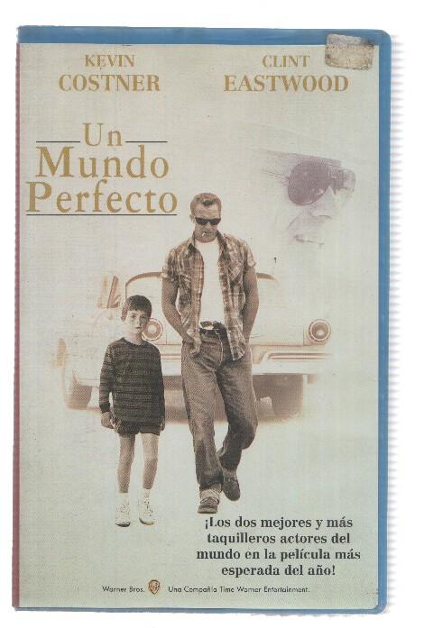 VHS-Cine: UN MUNDO PERFECTO - Kevin Costner, Clint Eastwood (Warner 1994)