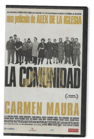 VHS-Cine: LA COMUNIDAD - Carmen Maura, Alex de la Iglesia (Manga Films 2000)