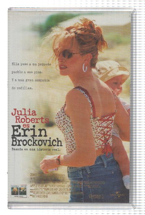 VHS-Cine: ERIN BROCKOVICH - Julia Roberts (Columbia 2000)