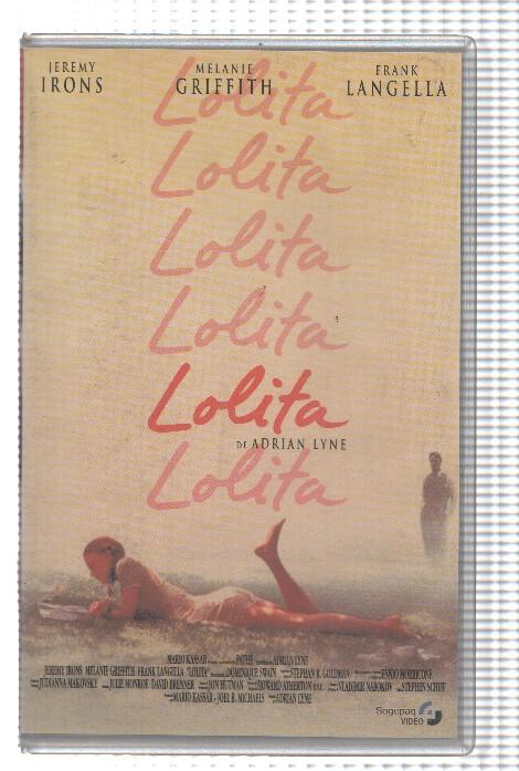 VHS-Cine: LOLITA - Jeremy Irons, Melanie Griffith (Sogepaq 1997)