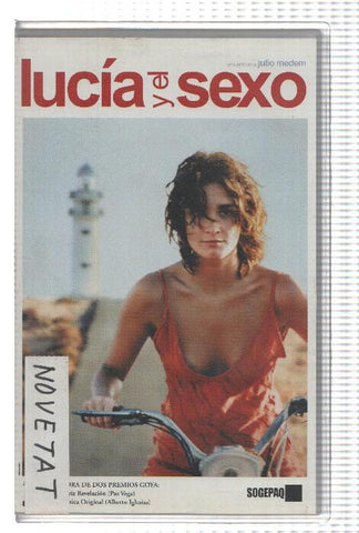 VHS-Cine: LUCIA Y EL SEXO - Paz Vega, Alberto Iglesias (Sogepaq 2001)