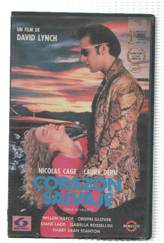 VHS-Cine: CORAZON SALVAJE - Nicholas Cage, Laura Dern (Lauren 1991)