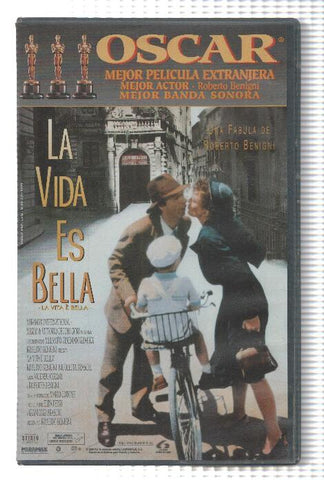 VHS-Cine: LA VIDA ES BELLA - Roberto Benigni (Lauren 1999)