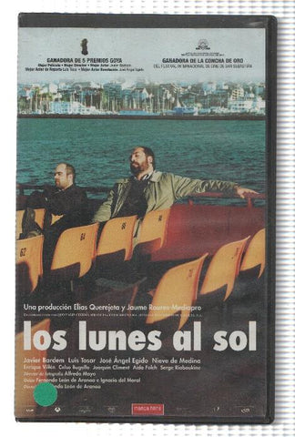 VHS-Cine: LOS LUNES AL SOL - Javier Bardem, Luis Tosar (Manga Films 2002)