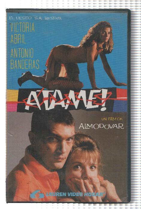 VHS-Cine: ATAME - Victoria Abril, Antonio Banderas (Lauren 1991)