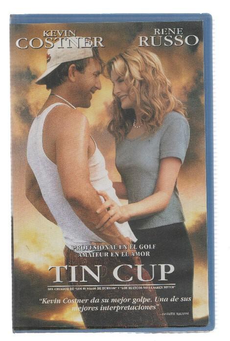 VHS-Cine: TIN CUP - Kevin Costner, Rene Russo (Warner 1997)