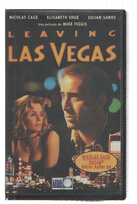 VHS-Cine: LEAVING LAS VEGAS - Nicolas Cage, Elisabeth Shue (Buena Vista 1995)