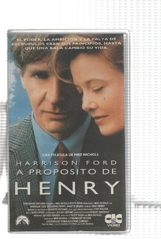 VHS-Cine: A PROPOSITO DE HENRY - Harrison Ford (CIC 1992)