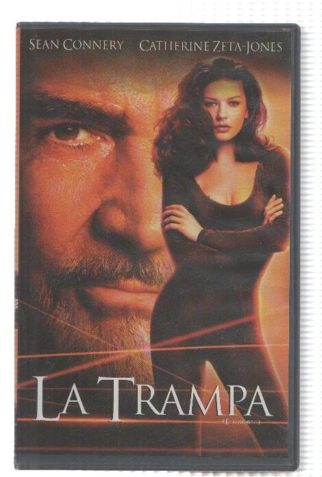 VHS-Cine: LA TRAMPA - Sean Connery, Catherine Zeta-Jones (FOX 1999)