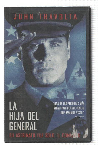 VHS-Cine: LA HIJA DEL GENERAL - John Travolta (Paramount 2000)