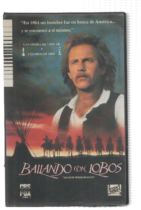 VHS-Cine: BAILANDO CON LOBOS - Kevin Costner (Fox 1991)