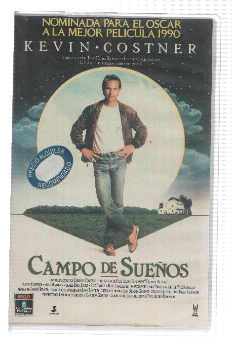 VHS-Cine: CAMPO DE SUEÑOS - Kevin Costner (RCA 1990)