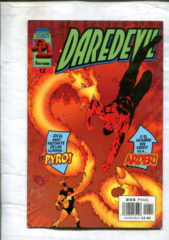 Daredevil volumen 2 numero 12 (lototipo cubierta es DD): Pyro