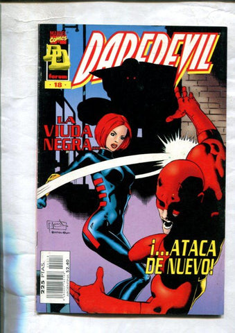 Daredevil volumen 2 numero 18 (lototipo cubierta es DD): La viuda negra