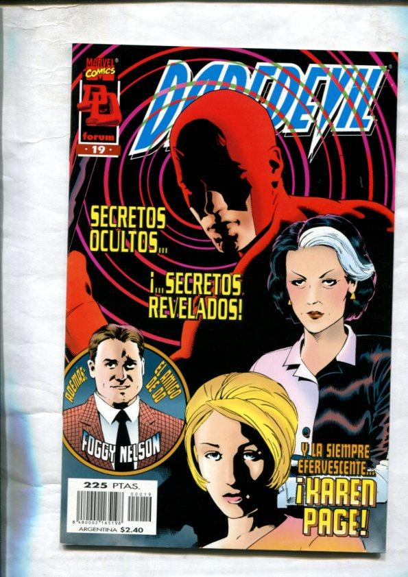 Daredevil volumen 2 numero 19 (lototipo cubierta es DD): Foggy Nelson y Karen Page