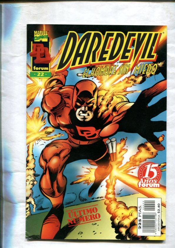 Daredevil volumen 2 numero 22 (lototipo cubierta es DD): final de esta serie