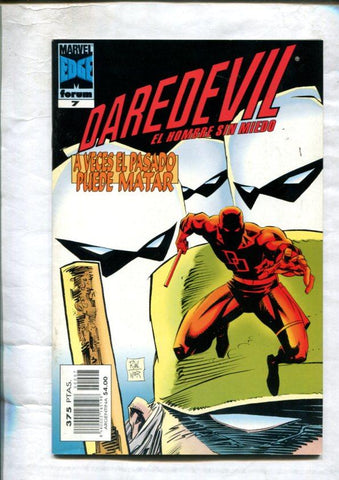 Daredevil el hombre sin miedo volumen 2 numero 07 (lototipo cubierta es MARVEL EDGE): Paraiso, 2ª parte