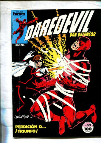 Daredevil (Dan Defensor) numero 30: Triunfos  (numerado 2 en trasera)
