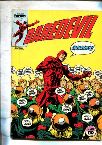 Daredevil (Dan Defensor) numero 34: Explosion desde el pasado