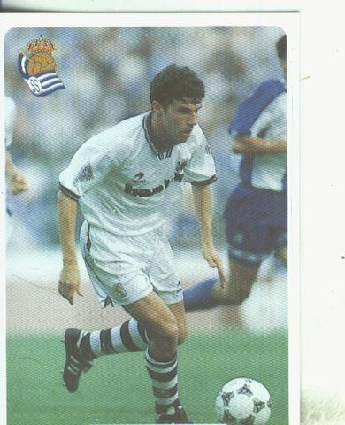 Cromos: Las fichas de la liga 95/96-Real Sociedad: Luis Perez
