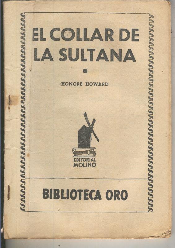 Biblioteca oro: El collar de la Sultana