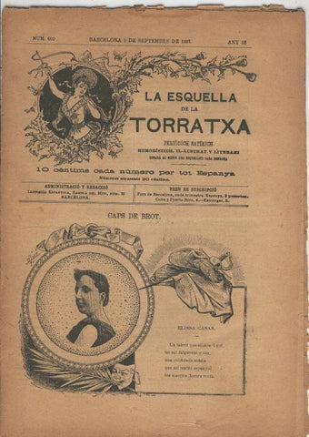 La esquella de la Torratxa numero 0660 del 5 septiembre 1891
