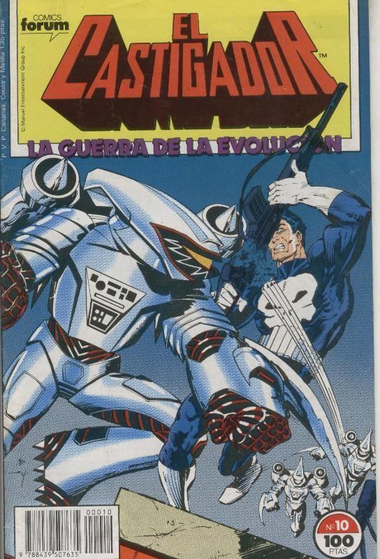 El Castigador numero 10: La guerra de la evolucion