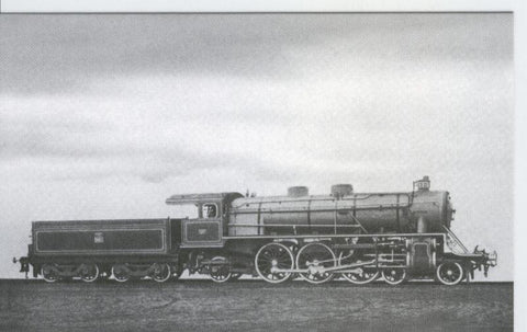 Postal 012787: Locomotora de vapor Pacific 2 3 1 , años 1920